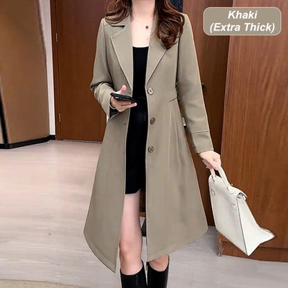 Long Warm Trench Coat