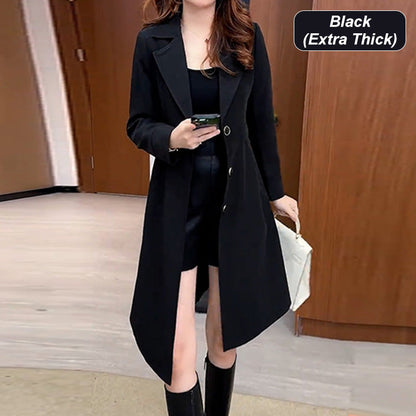 Long Warm Trench Coat