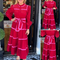 Women's Fashion Bow Tie Waist Long Sleeve Dresses