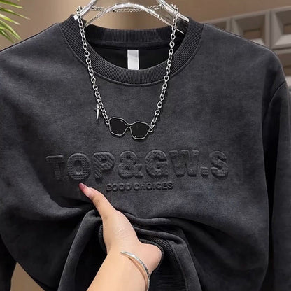 Men's Casual Crewneck Sweatshirt