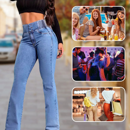 💖Limited Sale 50% OFF💖Stretch flare jeans with a high waist