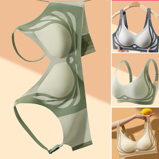 🎁Last Day Buy 1 Get 3 Packs🔥Super Gather Bra | Wireless Push-up Bra👍No More Sagging Breasts