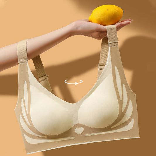 🎁Last Day Buy 1 Get 3 Packs🔥Super Gather Bra | Wireless Push-up Bra👍No More Sagging Breasts