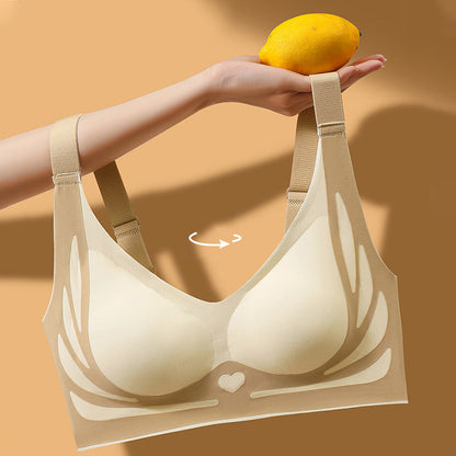 🎁Last Day Buy 1 Get 3 Packs🔥Super Gather Bra | Wireless Push-up Bra👍No More Sagging Breasts