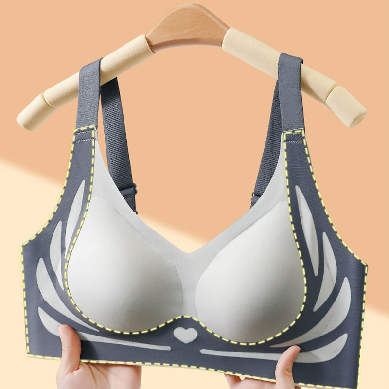 🎁Last Day Buy 1 Get 3 Packs🔥Super Gather Bra | Wireless Push-up Bra👍No More Sagging Breasts