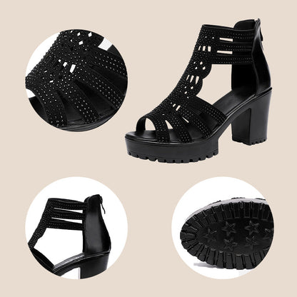 🌸Spring Specials💐 Women's Anti-Slip Peep-Toe Chunky Sandals