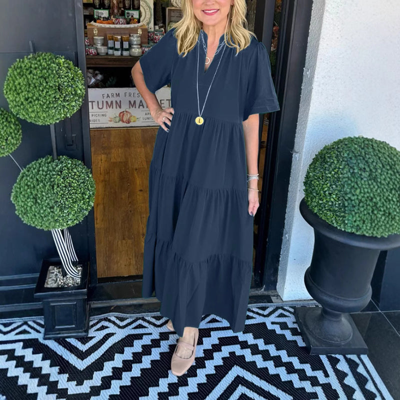 💕Limited Time 50% Off💕Women's Elegant Tiered Maxi Dress