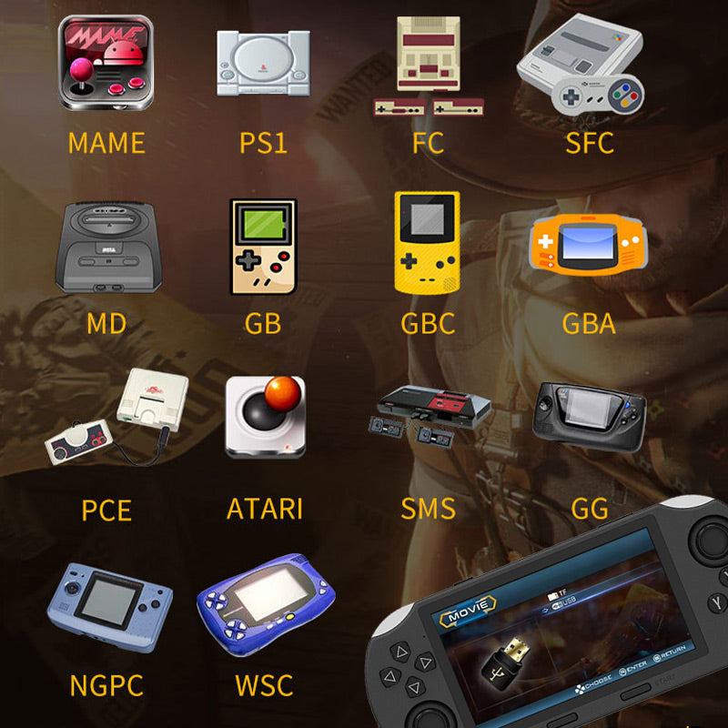 🔥Clearance Sale🔥XAKAVA Portable Handheld HD Gaming Set🔥