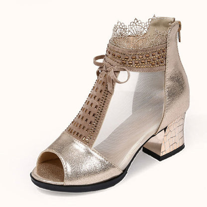 💞💞💞Women's Casual Open-Toe Mesh Sandals