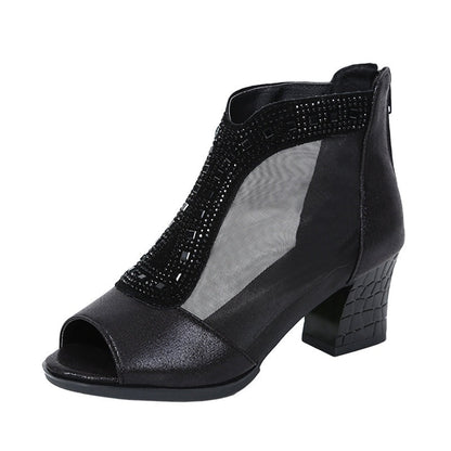 💞💞💞Women's Casual Open-Toe Mesh Sandals