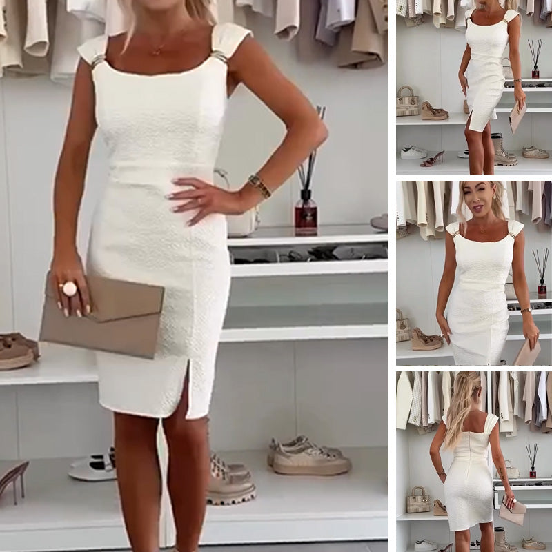 💕Limited Sale 50% OFF💕Women's Elegant Bodycon Dress with Side Slit