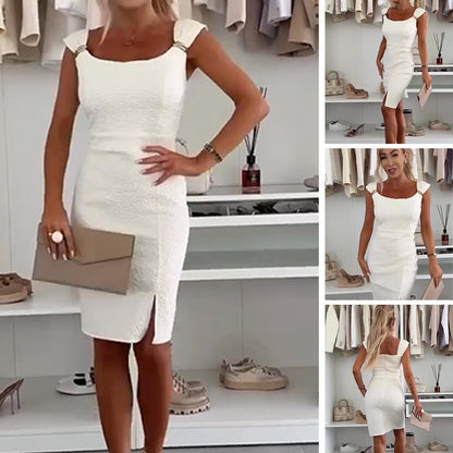 💕Limited Sale 50% OFF💕Women's Elegant Bodycon Dress with Side Slit