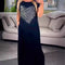 Long T-Shirt Dress with Side Slits