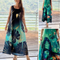 💖LAST DAY SALE 50% OFF💖Women's Loose Printed Sleeveless Maxi Dress