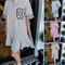 Women's Fashion Striped Patchwork Leopard Print Shirt Dresses