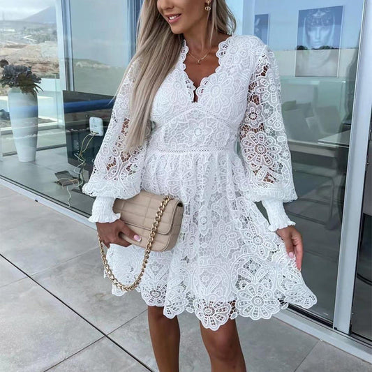 Women's Sexy Cutout Lace Dresses