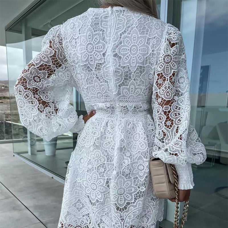 Women's Sexy Cutout Lace Dresses