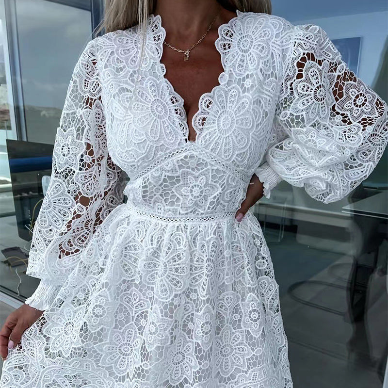 Women's Sexy Cutout Lace Dresses