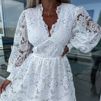 Women's Sexy Cutout Lace Dresses