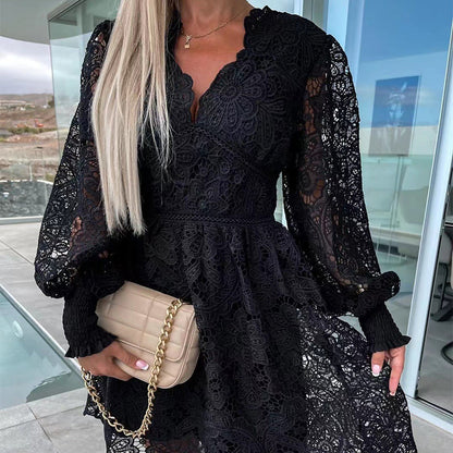Women's Sexy Cutout Lace Dresses