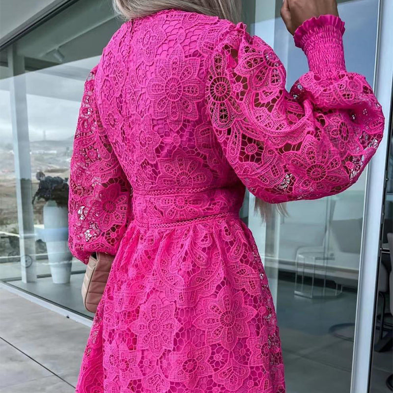 Women's Sexy Cutout Lace Dresses