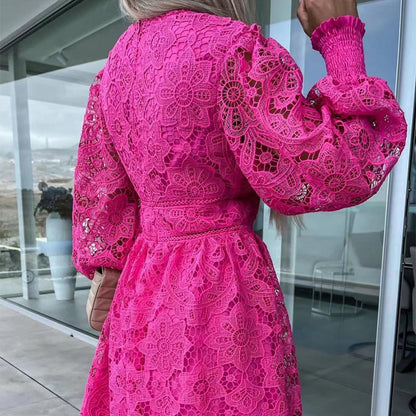 Women's Sexy Cutout Lace Dresses