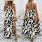 Women's Elegant Sexy Floral Print Halter Dress