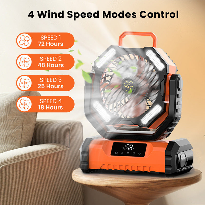 Oscillating Fan Compact Portable Oscillating Fan with Remote Control – Xakava