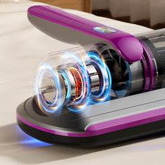💥Hot Sale For 50% 0FF💥💂‍♀️🛡️Bedroom Guard - Multifunctional Wireless Handheld UV Bed Vacuum Cleaner