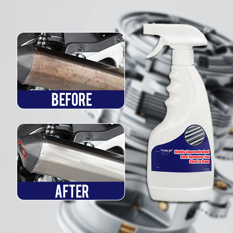 ⏳Time-Limited Special⏰Highly Concentrated Rust Remover for Steel & Iron – Deep-Acting. Effortless. and Metal-Safe