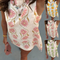 💜 LAST DAY PROMOTION - 50%OFF 💜Women's Casual Sleeveless Floral Print Dress
