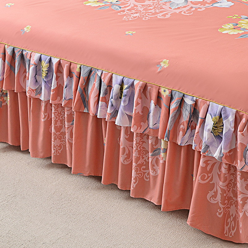 🛏️ 49% OFF NOW! 🎀 3-Piece Ruffled Bed Skirt Set – Elegant Design. Easy Fit & Complete Coverage 🛌
