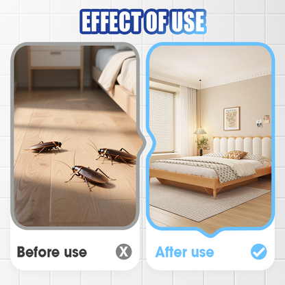 🦠【Cockroach Terminator Bait】— One takes the bait. the whole nest is wiped out! 🚫🔥