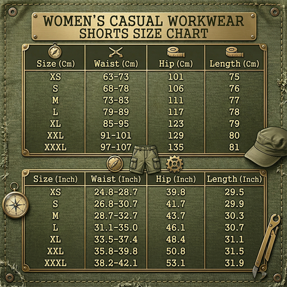 ⏳Time-Limited Special⏰Women's Quick-Dry Cargo Shorts with Pockets