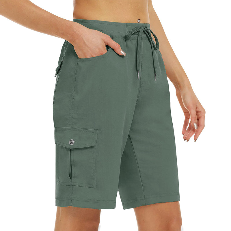 ⏳Time-Limited Special⏰Women's Quick-Dry Cargo Shorts with Pockets🩳