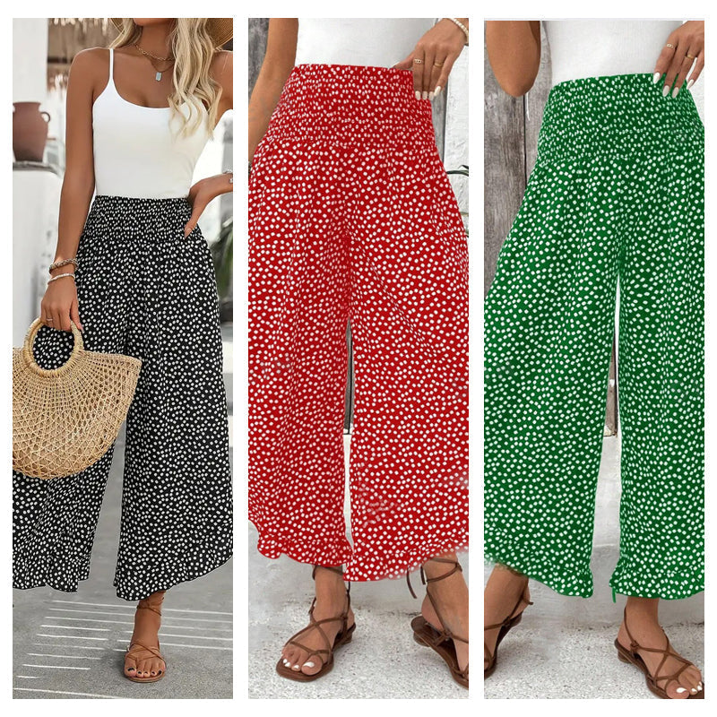 ⏳Time-Limited Special⏰Women's Flowy High Waist Wide-Leg Pants – Slimming. Comfy & Chic
