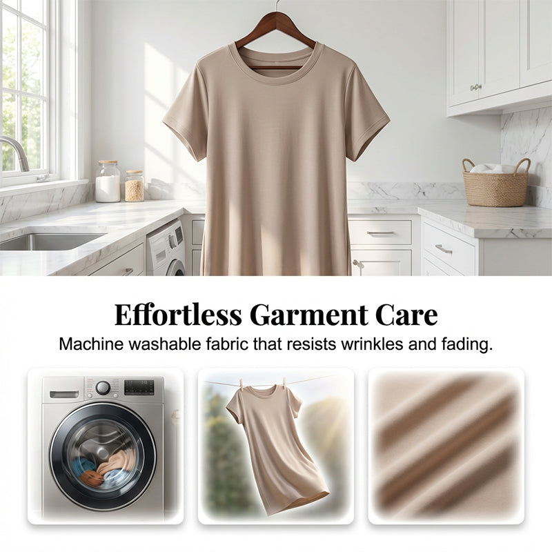🔥Hot Sale 49% OFF⏳Women's Casual Short Sleeve T-Shirt Dress🌟 Effortlessly Stylish. All-Day Comfort 👗