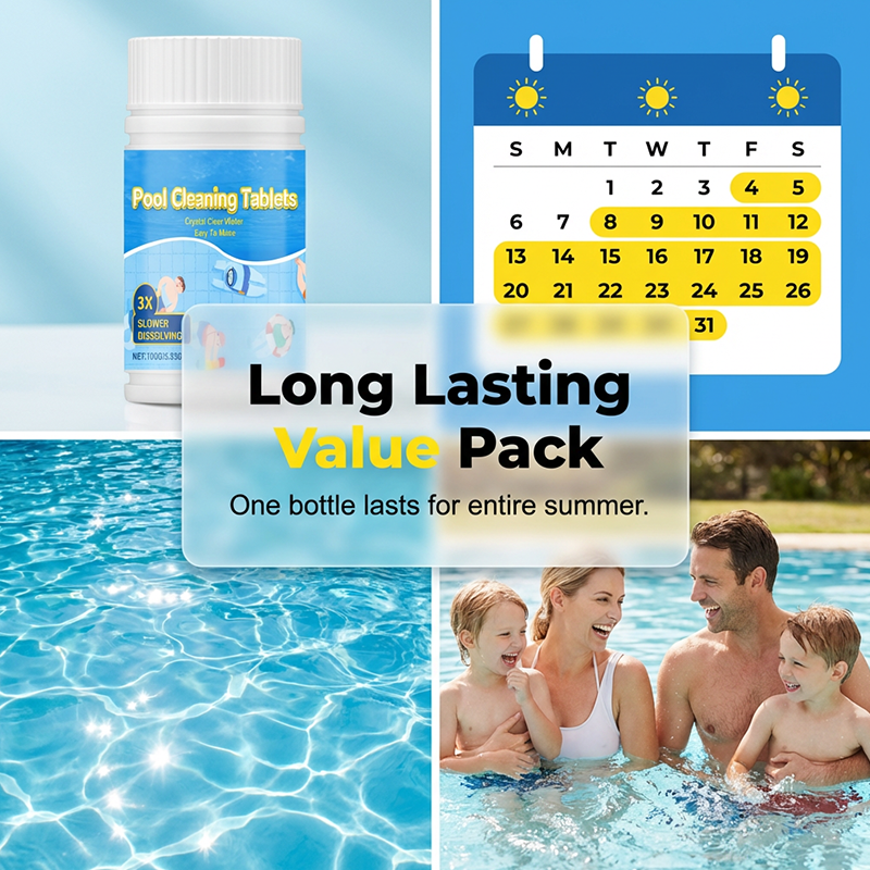 XAKAVA® Pool Cleaning Tablets