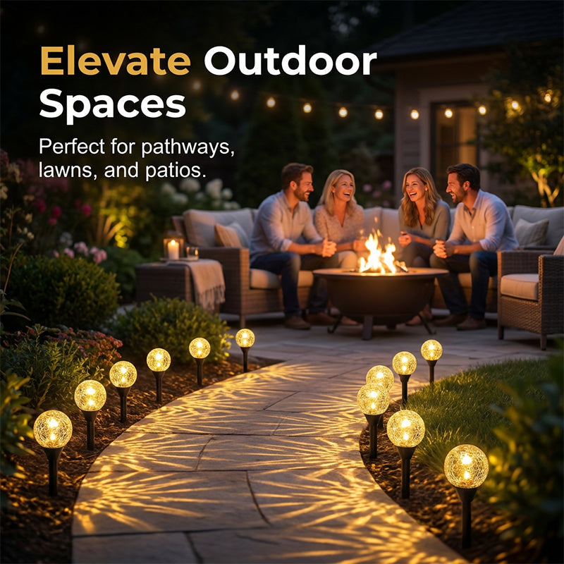 XAKAVA® Waterproof Solar String Lights - 30 Pack LED Solar Lights with Auto On/Off