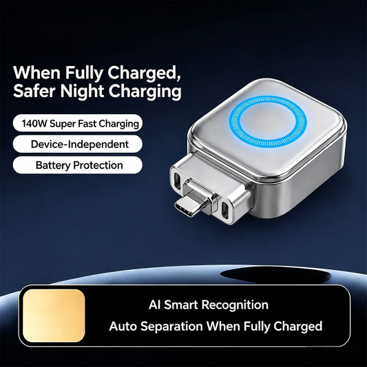 AI Auto Power-Off Fast Charging Adapter