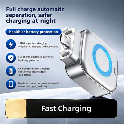 🔥XAKAVA® Auto Pop-Up Fast Charging Adapter